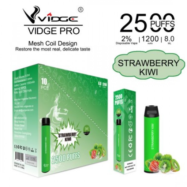 Vidge Strawberry Kiwi 2500 PuffS 