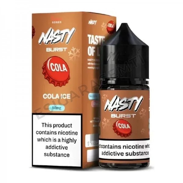 Nasty Burst Cola Ice Salt Likit 30ml – Kola ve Buz
