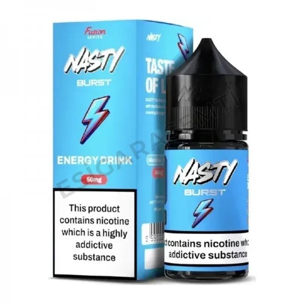 Nasty Burst Energy Drink Salt Likit 30ml – Enerji İçeceği 