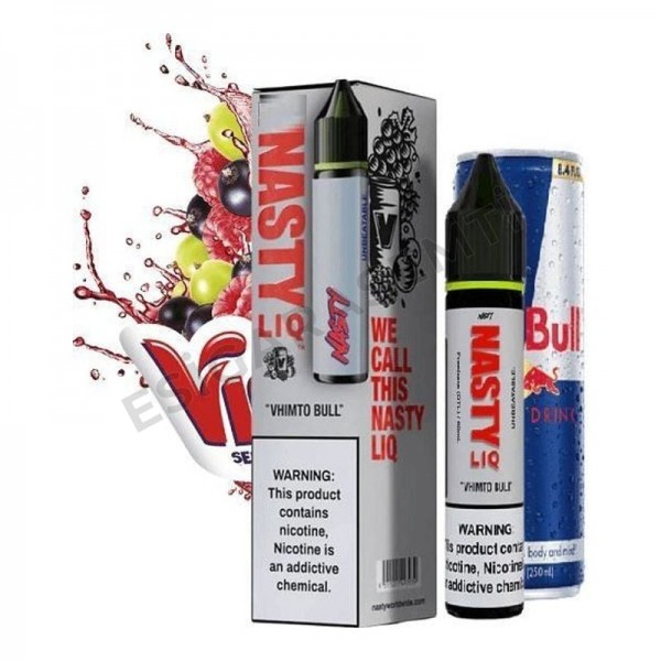 Nasty Vimto Bull 30 ML Salt Likit | Enerji İçeceği Aromalı Salt Likit 