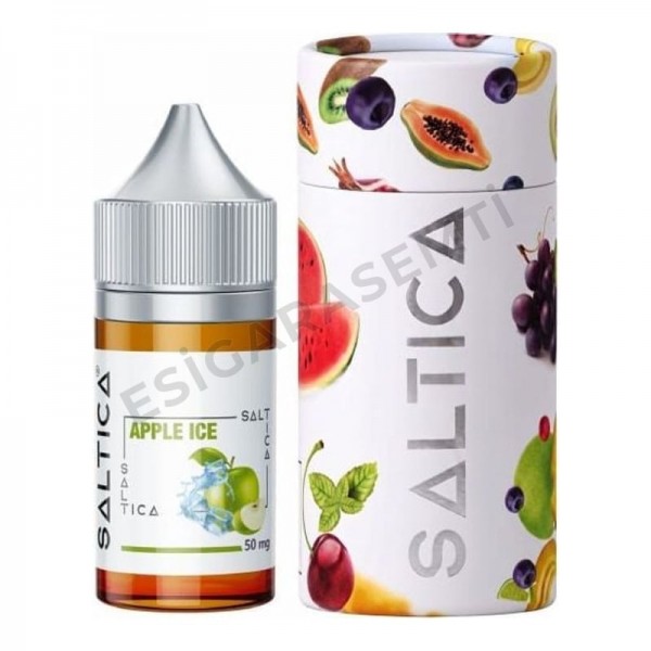 Saltica Apple Ice Salt Likit 30ml – Buzlu Elma