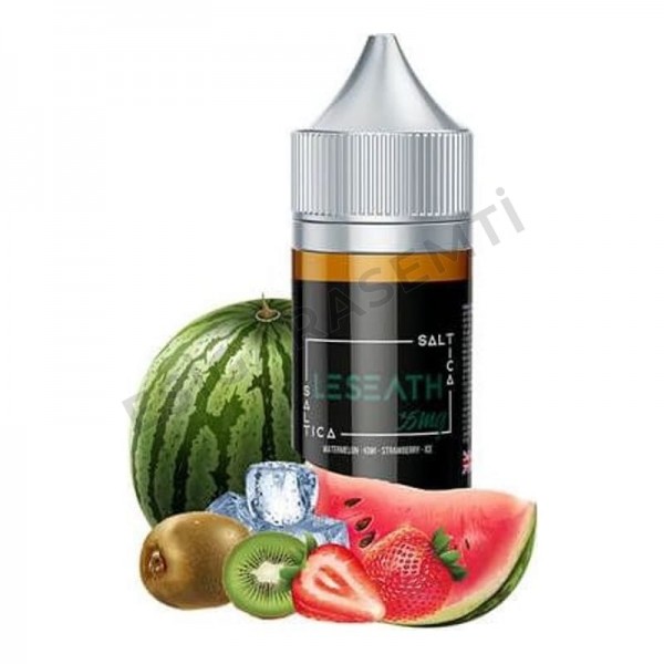 Saltica Leseath Salt Likit 30ml – Karpuz, Çilek, Kivi ve Buz 