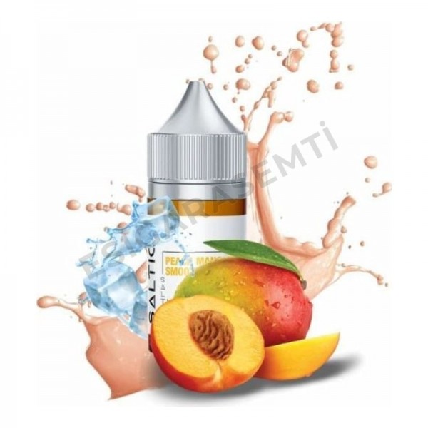 Saltica Peach Mango Smoothie Salt Likit 30ml – Şeftali Mango Smoothie