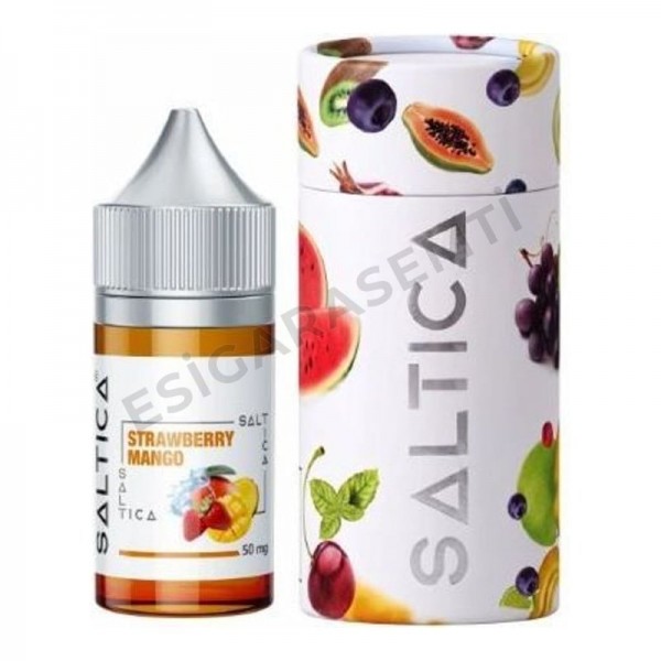 Saltica Strawberry Mango Salt Likit 30ml – Çilek ve Mango