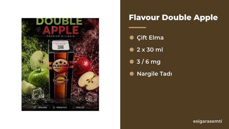 Flavour Double Apple özellikleri