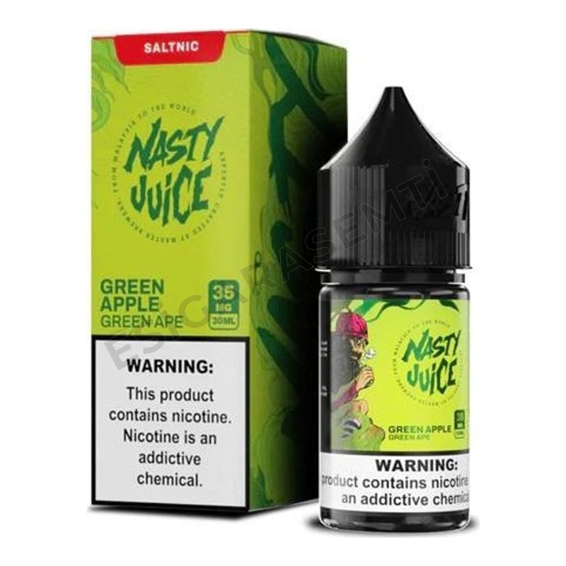 Nasty Juice Green Ape Nic Salt Likit | Yeşil Elma Aroması