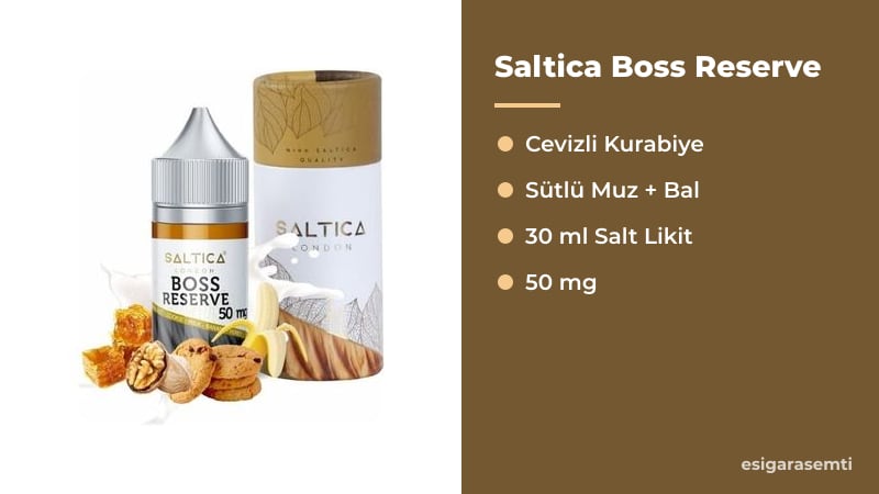 Saltica Boss Reserve özellikleri
