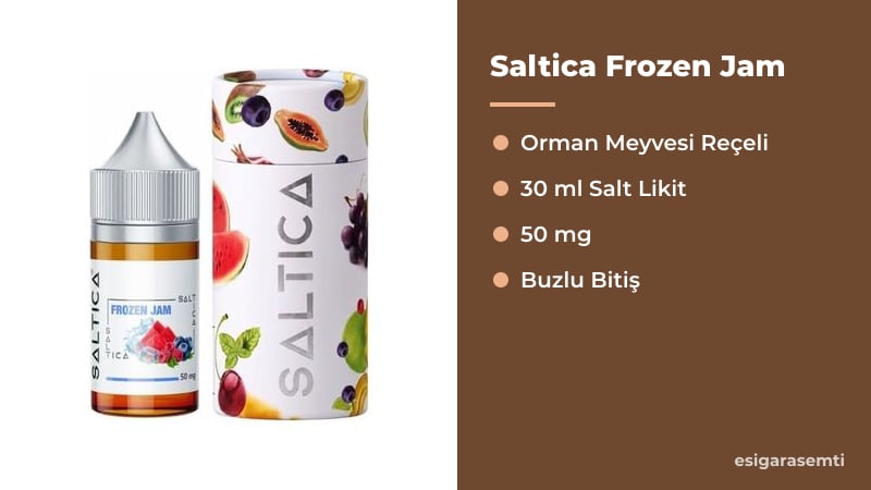 Saltica Frozen Jam özellikleri