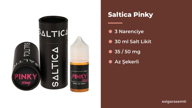 Saltica Pinky özellikleri