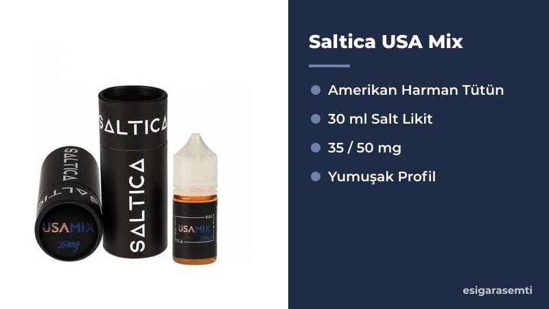 Saltica USA Mix özellikleri