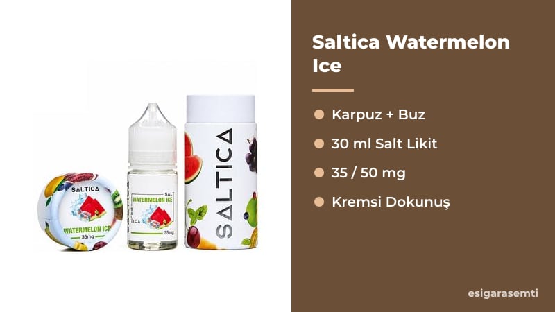 Saltica Watermelon Ice özellikleri