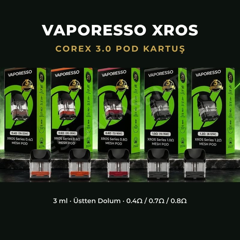 Vaporesso XROS Corex 3.0 Kartuş 3ML